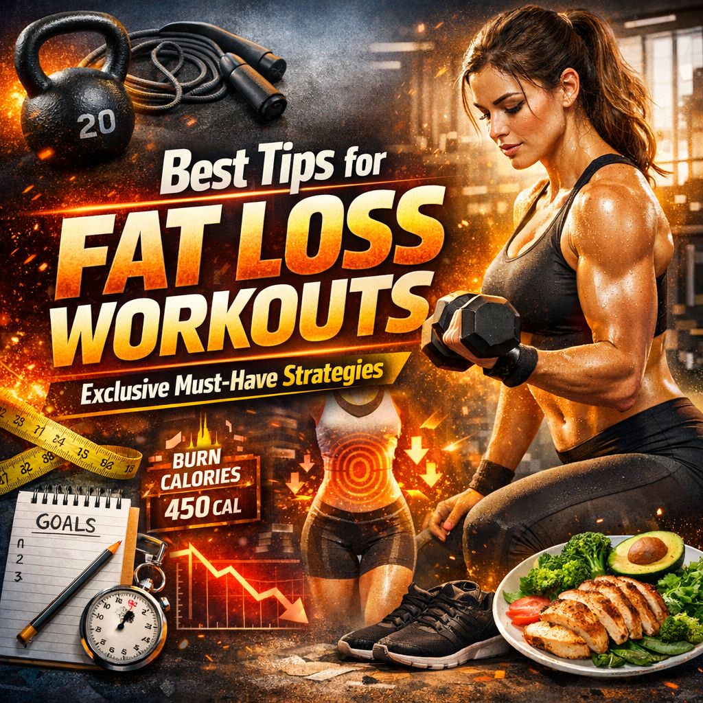 Illustration of Best Tips for Fat Loss Workouts: Exclusive Must-Have Strategies