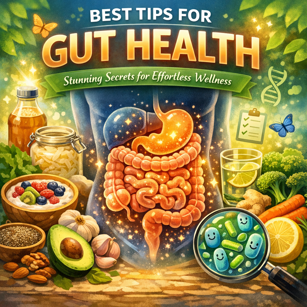 Illustration of Best Tips for Gut Health Tips: Stunning Secrets for Effortless Wellness