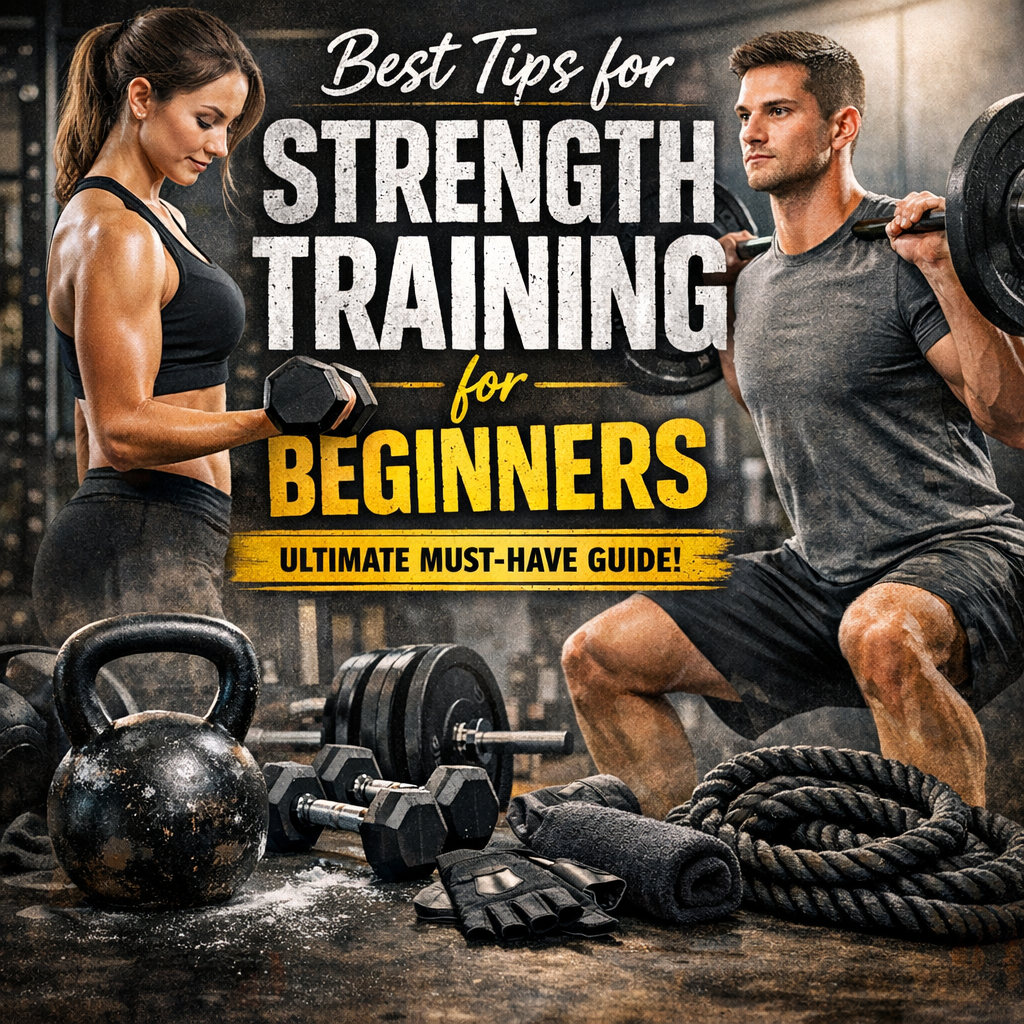 Illustration of Best Tips for Strength Training for Beginners: Ultimate Must-Have Guide