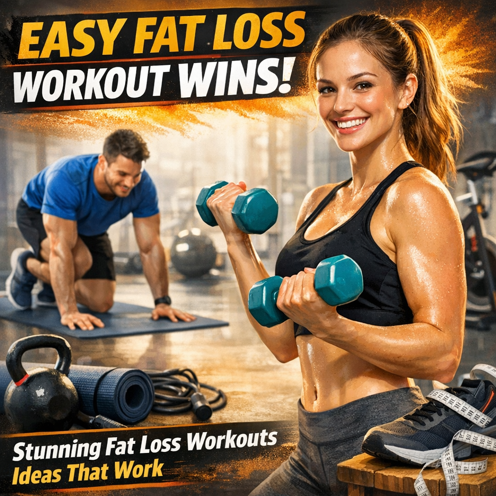 Illustration of Easy Fat Loss Workouts Wins: Stunning Fat Loss Workouts Ideas That Work
