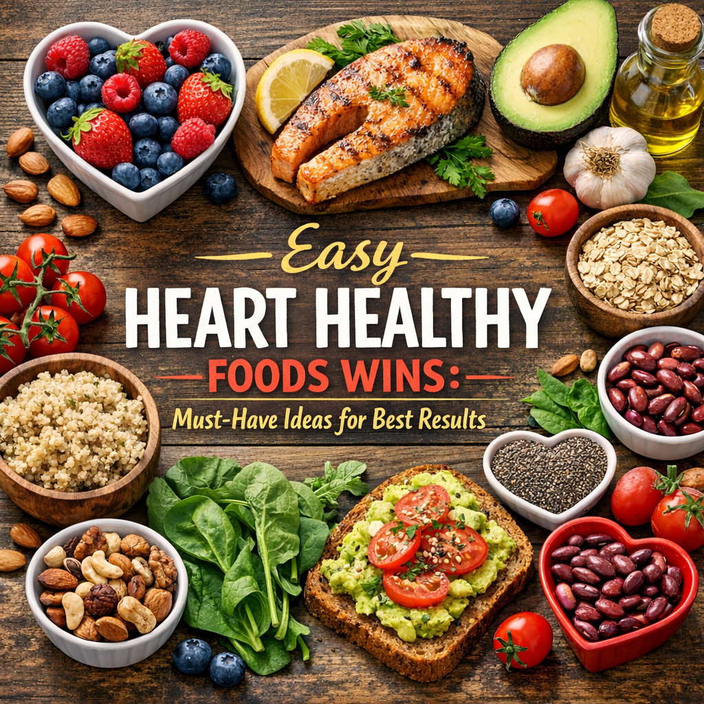 Illustration of Easy Heart Healthy Foods Wins: Must-Have Ideas for Best Results