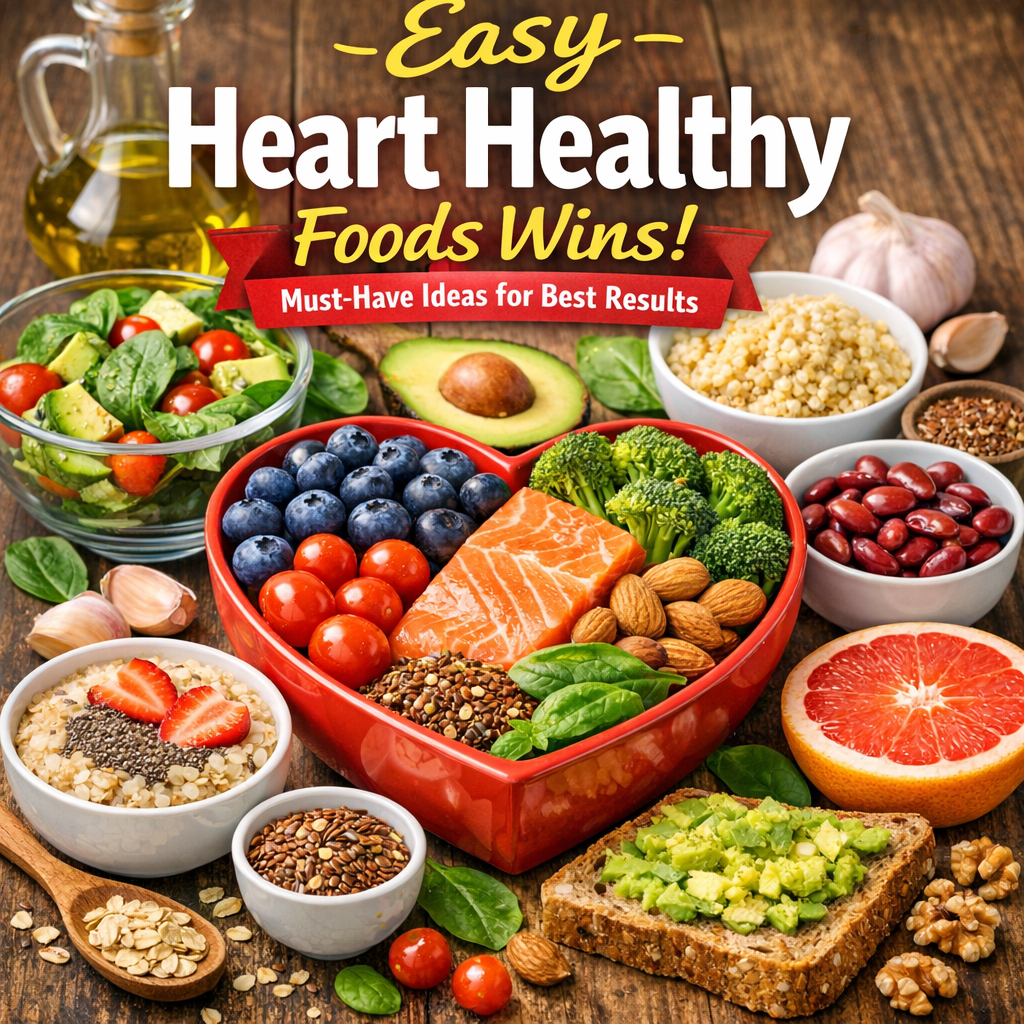 Illustration of Easy Heart Healthy Foods Wins: Must-Have Ideas for Best Results
