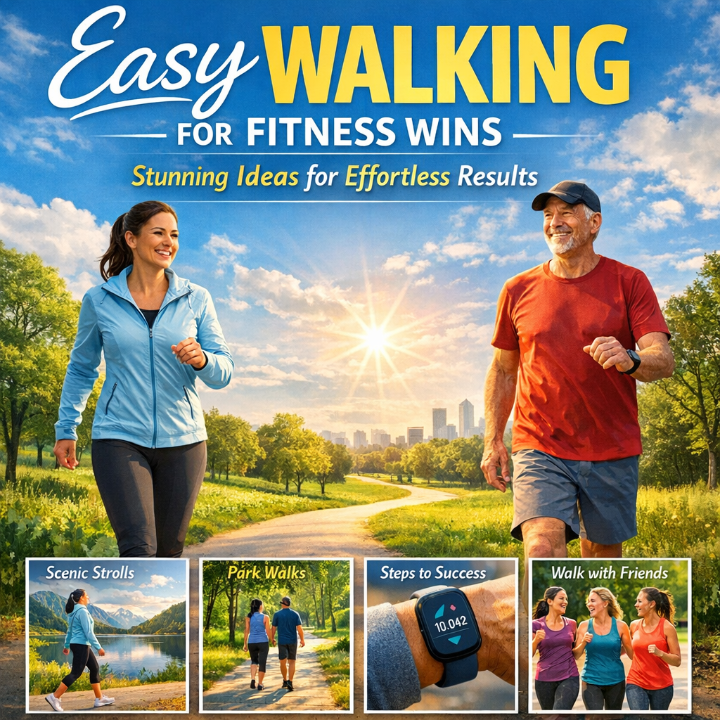 Illustration of Easy Walking for Fitness Wins: Stunning Ideas for Effortless Results