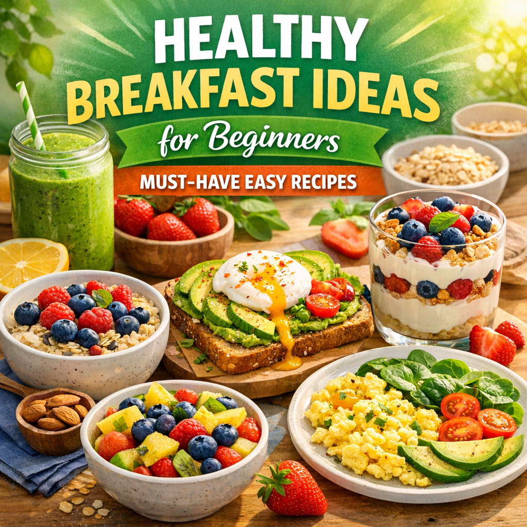 Illustration of Healthy Breakfast Ideas for Beginners: Must-Have Easy Recipes