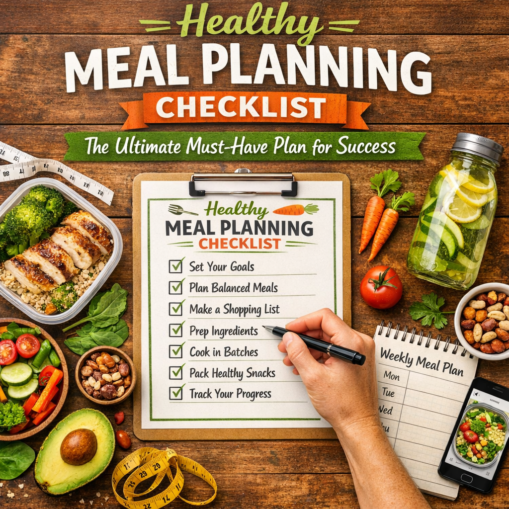 Illustration of Healthy Meal Planning Checklist: The Ultimate Must-Have Plan for Success