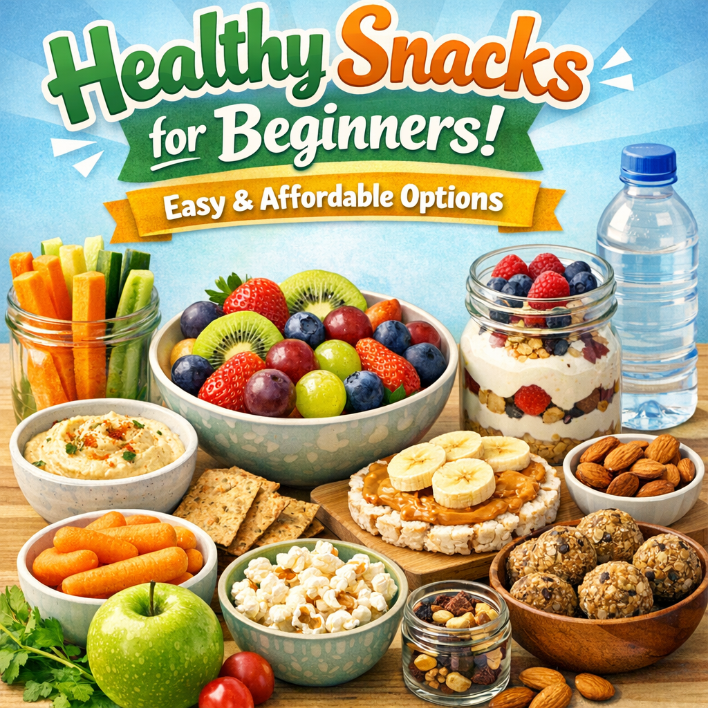 Illustration of Healthy Snacks for Beginners: Must-Have Easy and Affordable Options