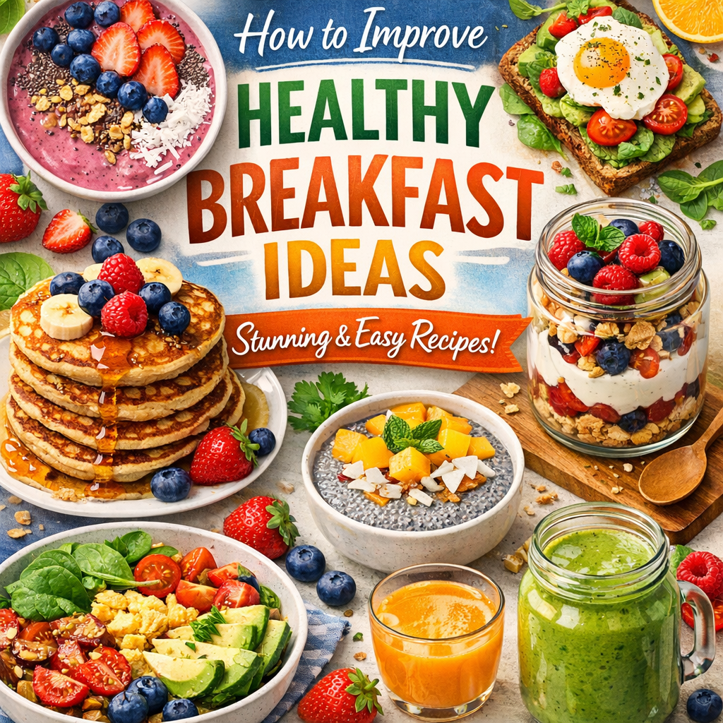 Illustration of How to Improve Healthy Breakfast Ideas with Stunning, Easy Recipes