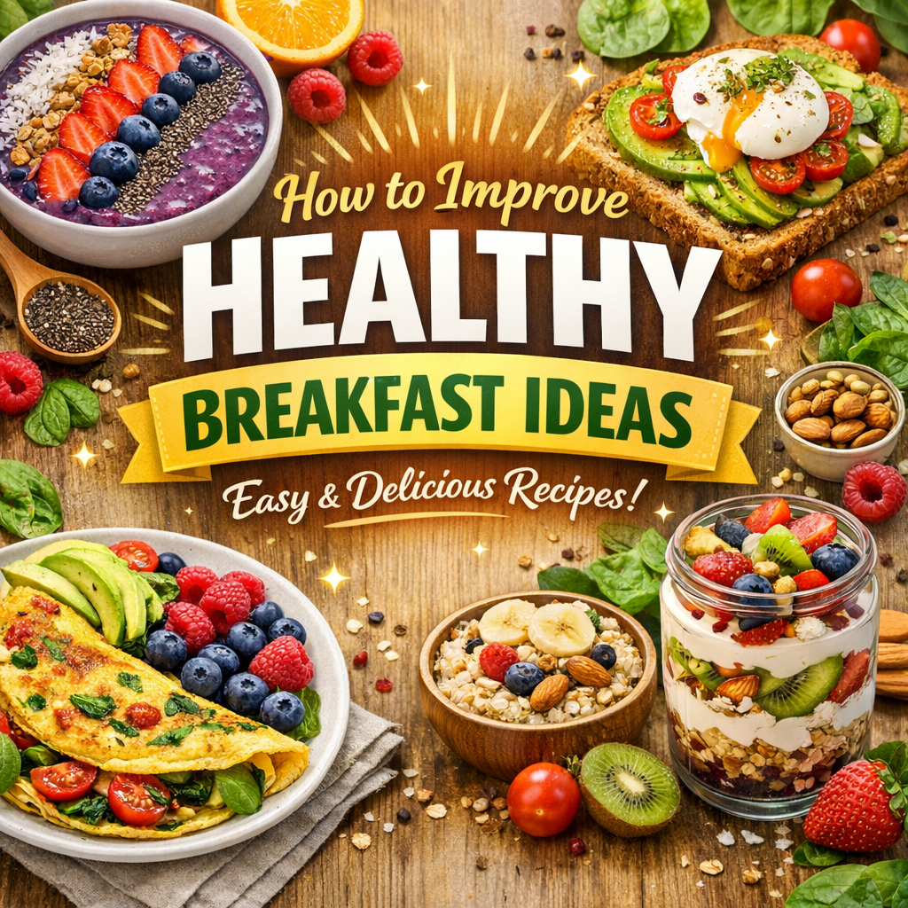 Illustration of How to Improve Healthy Breakfast Ideas with Stunning, Easy Recipes