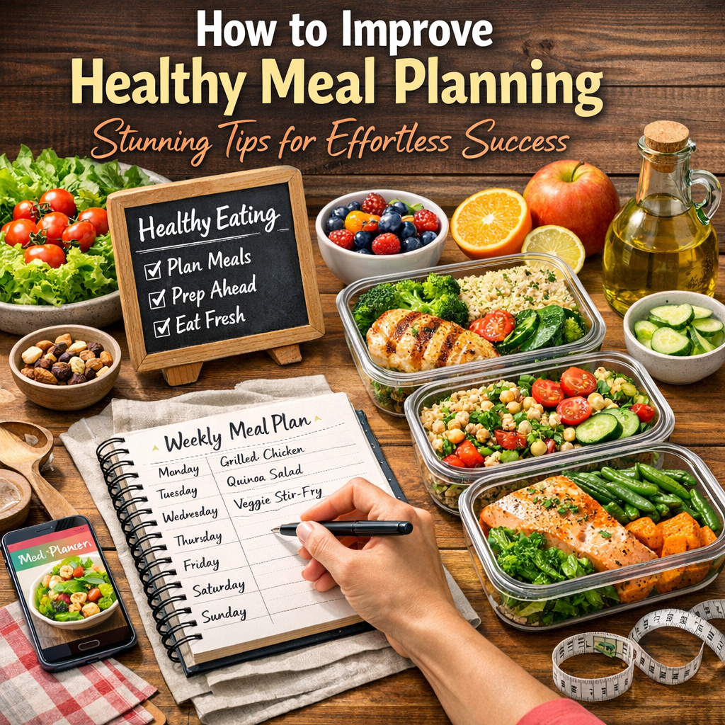 Illustration of How to Improve Healthy Meal Planning: Stunning Tips for Effortless Success