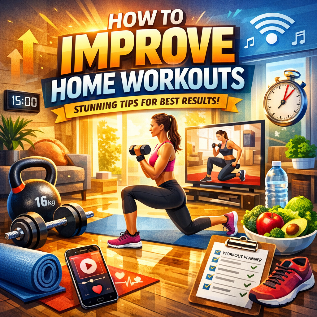 Illustration of How to Improve Home Workouts: Stunning Tips for Best Results