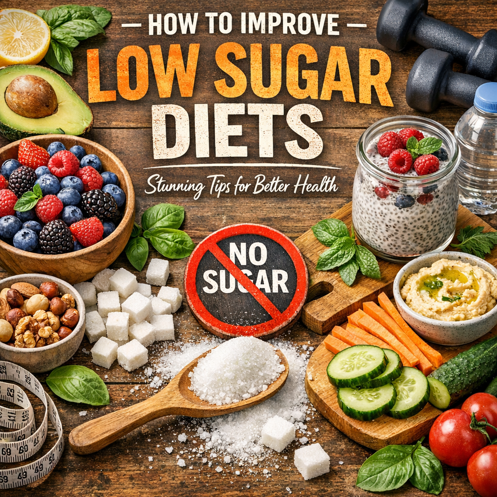 Illustration of How to Improve Low Sugar Diets: Stunning Tips for Better Health