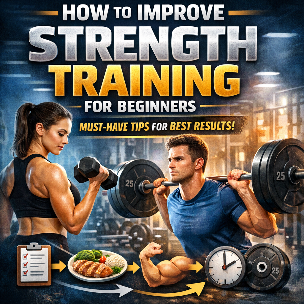 Illustration of How to Improve Strength Training for Beginners: Must-Have Tips for Best Results
