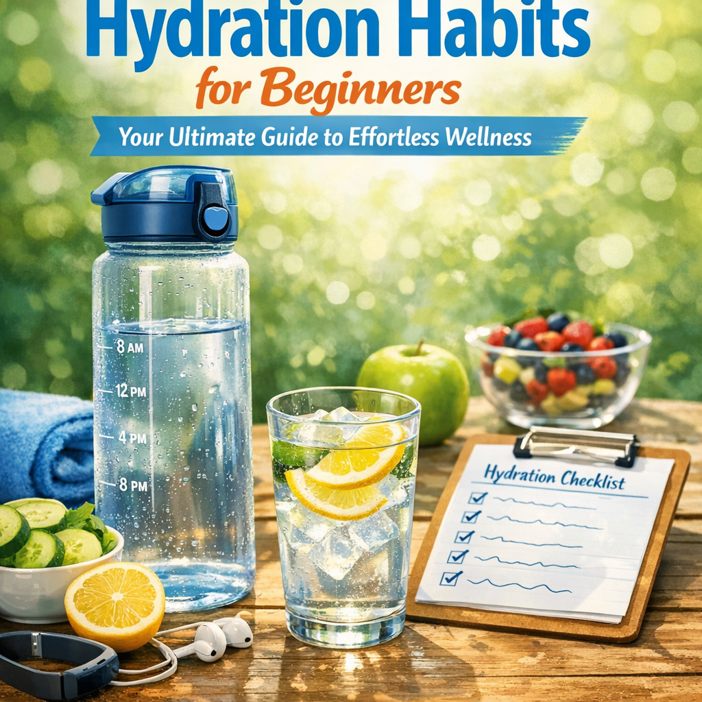 Illustration of Hydration Habits for Beginners: Your Ultimate Guide to Effortless Wellness