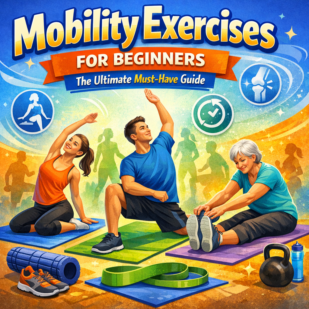 Illustration of Mobility Exercises for Beginners: The Ultimate Must-Have Guide