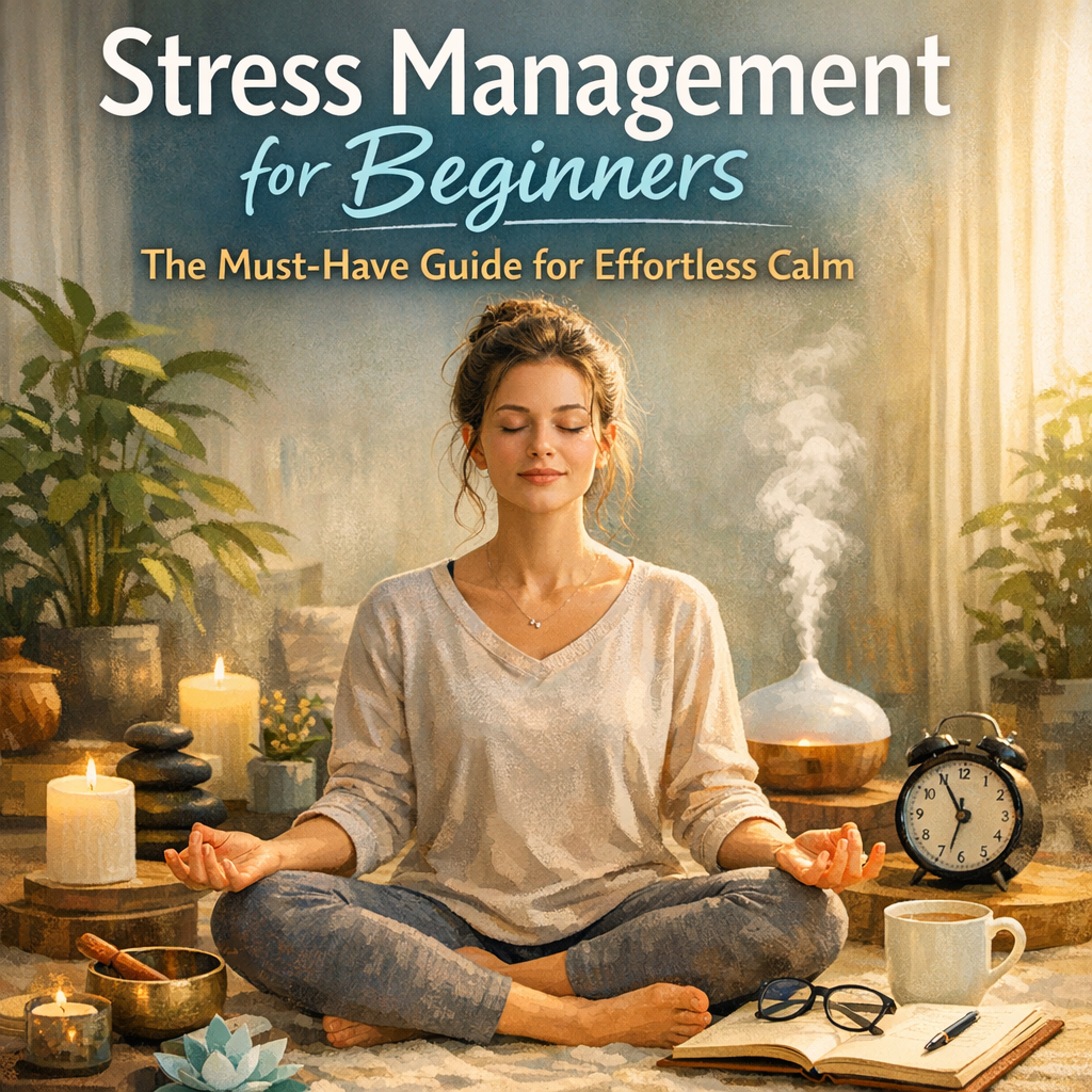 Illustration of Stress Management for Beginners: The Must-Have Guide for Effortless Calm