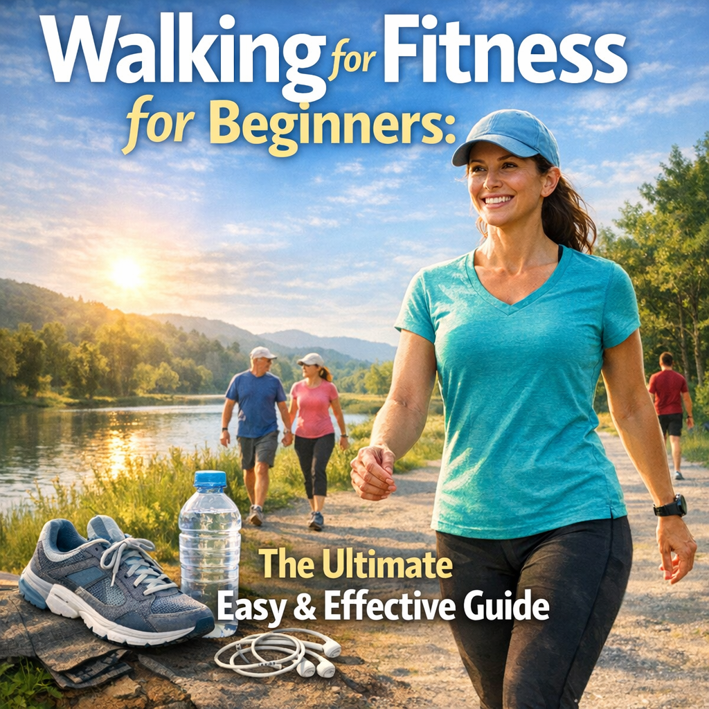 Illustration of Walking for Fitness for Beginners: The Ultimate Easy & Effective Guide