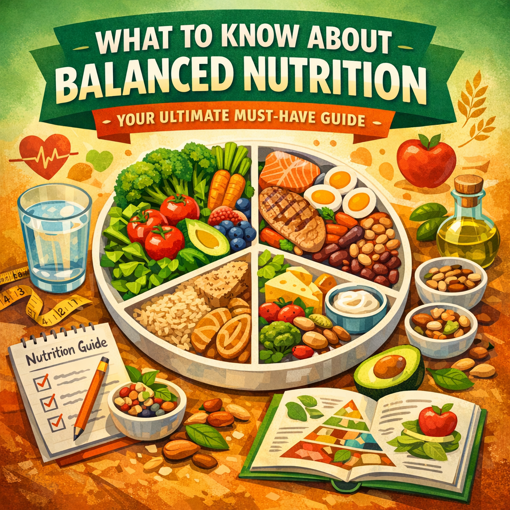 Illustration of What to Know About Balanced Nutrition: Your Ultimate Must-Have Guide