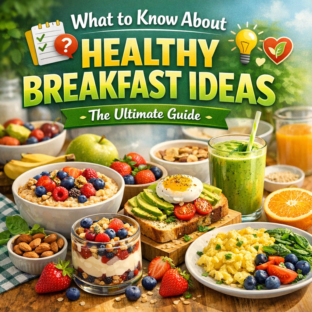 Illustration of What to Know About Healthy Breakfast Ideas: The Ultimate Guide