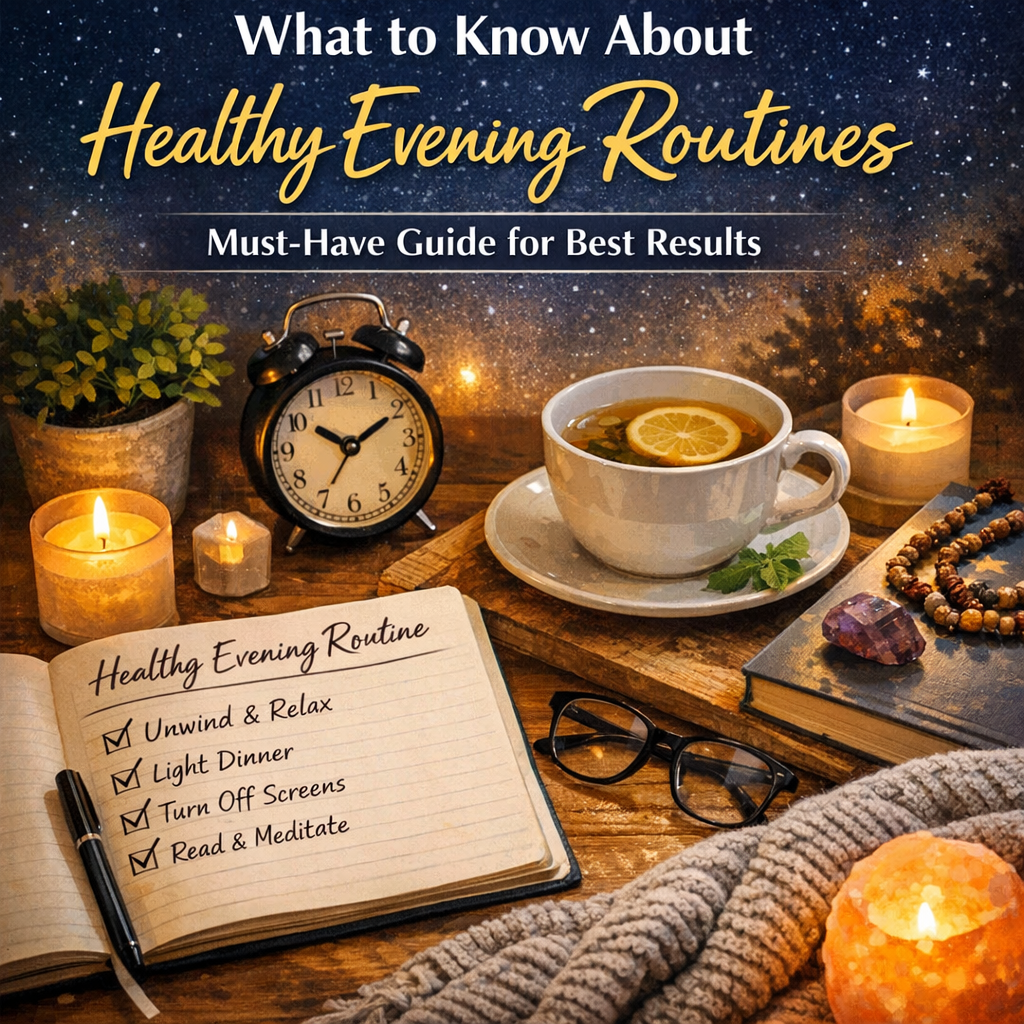 Illustration of What to Know About Healthy Evening Routines: Must-Have Guide for Best Results