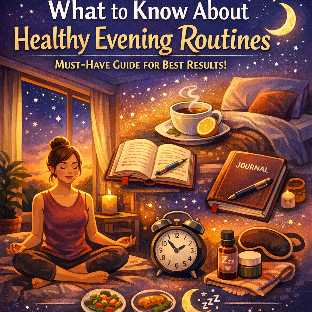 Illustration of What to Know About Healthy Evening Routines: Must-Have Guide for Best Results