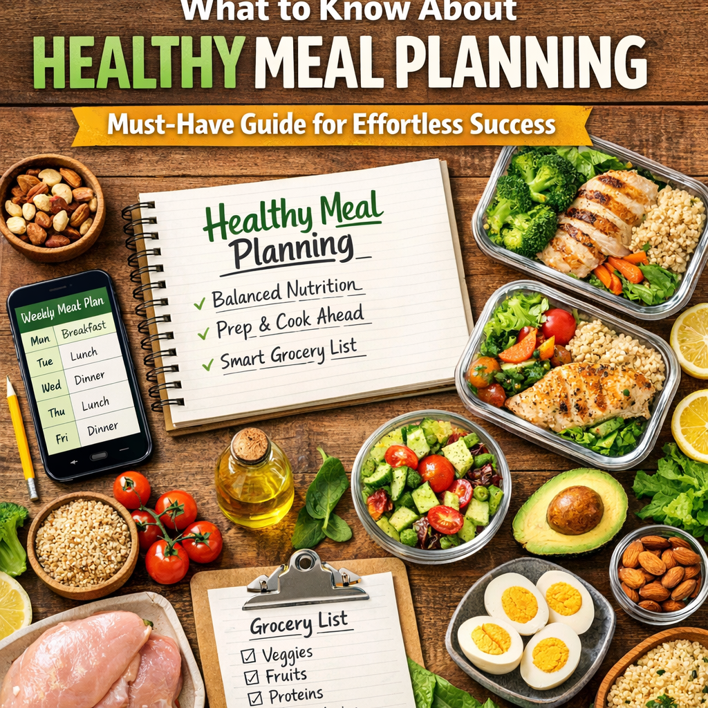 Illustration of What to Know About Healthy Meal Planning: Must-Have Guide for Effortless Success
