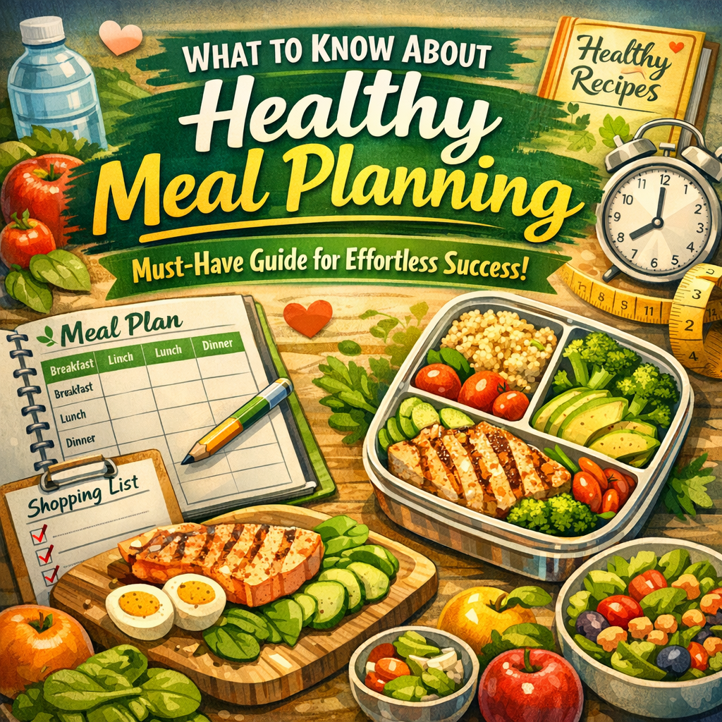 Illustration of What to Know About Healthy Meal Planning: Must-Have Guide for Effortless Success