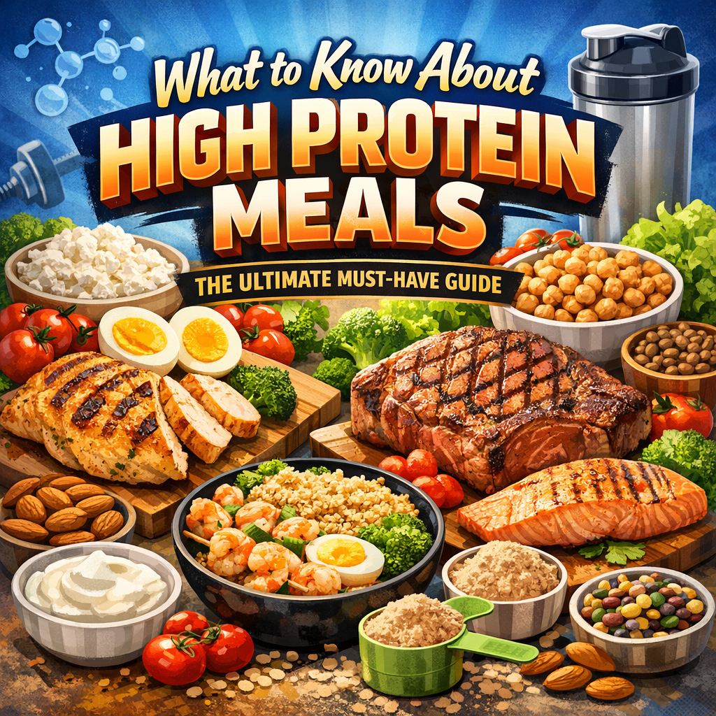 Illustration of What to Know About High Protein Meals: The Ultimate Must-Have Guide