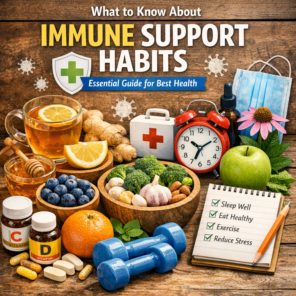 Illustration of What to Know About Immune Support Habits: Essential Guide for Best Health