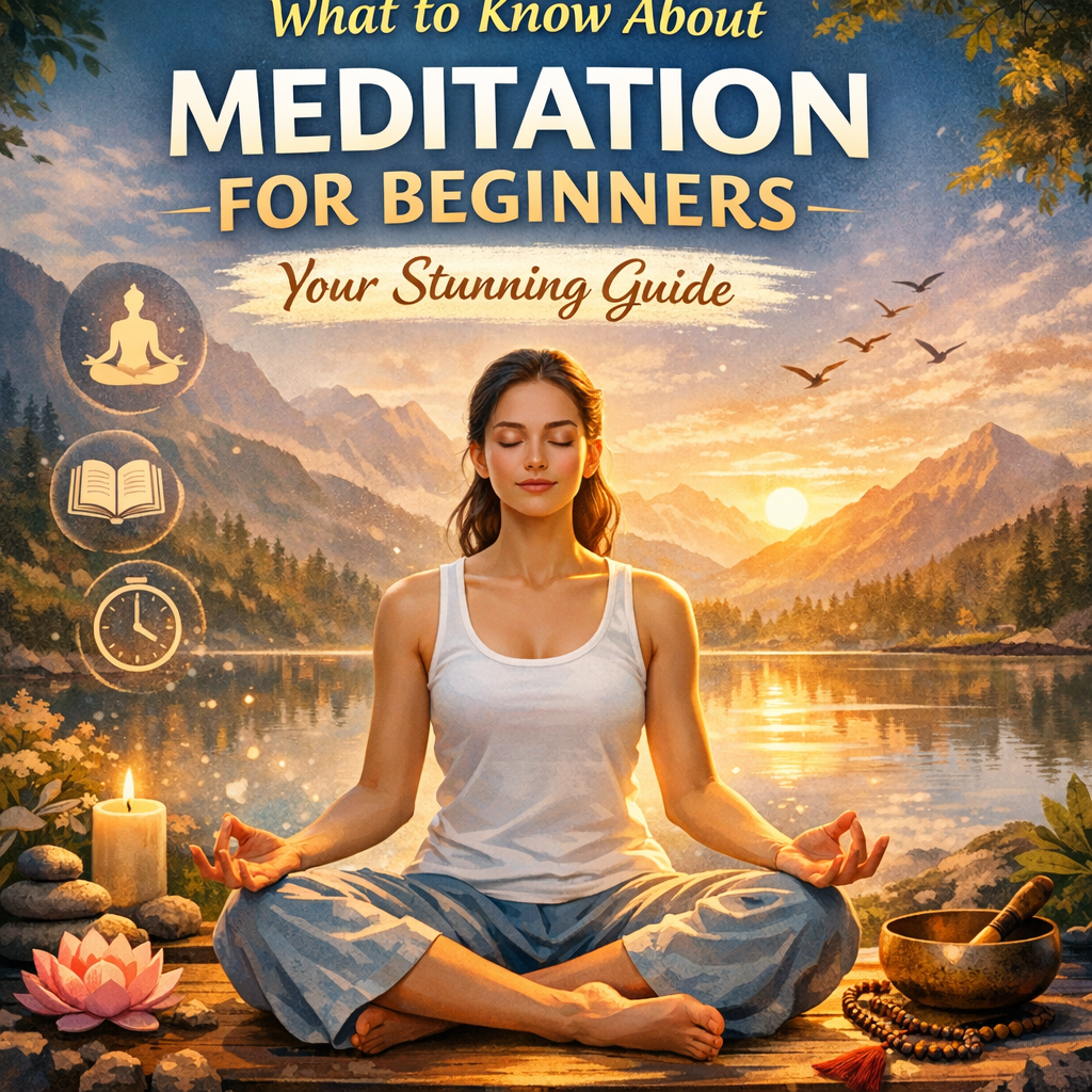 Illustration of What to Know About Meditation for Beginners: Your Stunning Guide