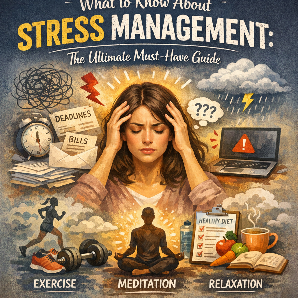 Illustration of What to Know About Stress Management: The Ultimate Must-Have Guide