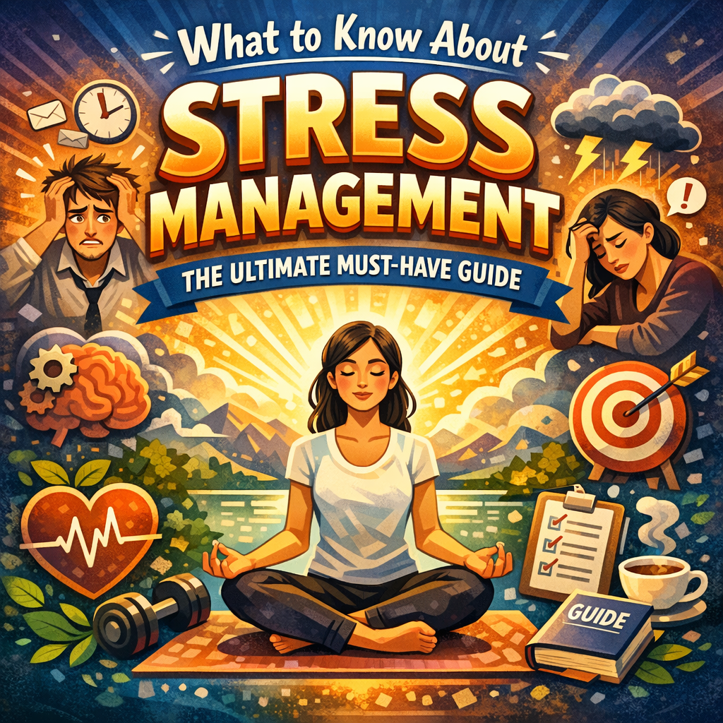 Illustration of What to Know About Stress Management: The Ultimate Must-Have Guide
