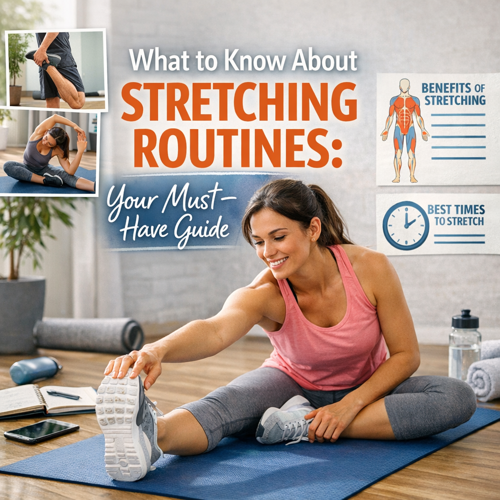Illustration of What to Know About Stretching Routines: Your Must-Have Guide