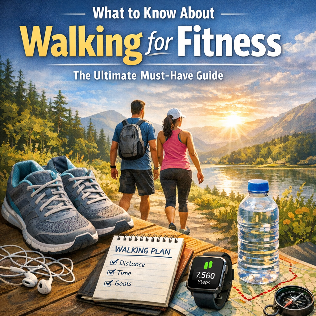 Illustration of What to Know About Walking for Fitness: The Ultimate Must-Have Guide