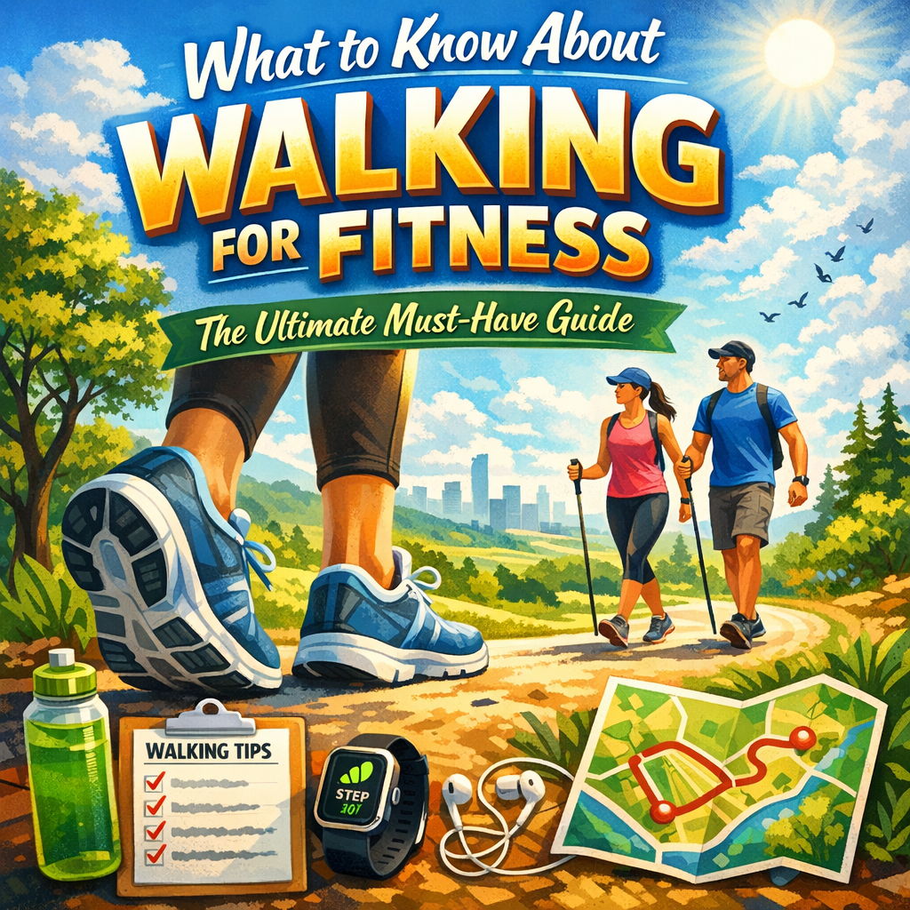 Illustration of What to Know About Walking for Fitness: The Ultimate Must-Have Guide