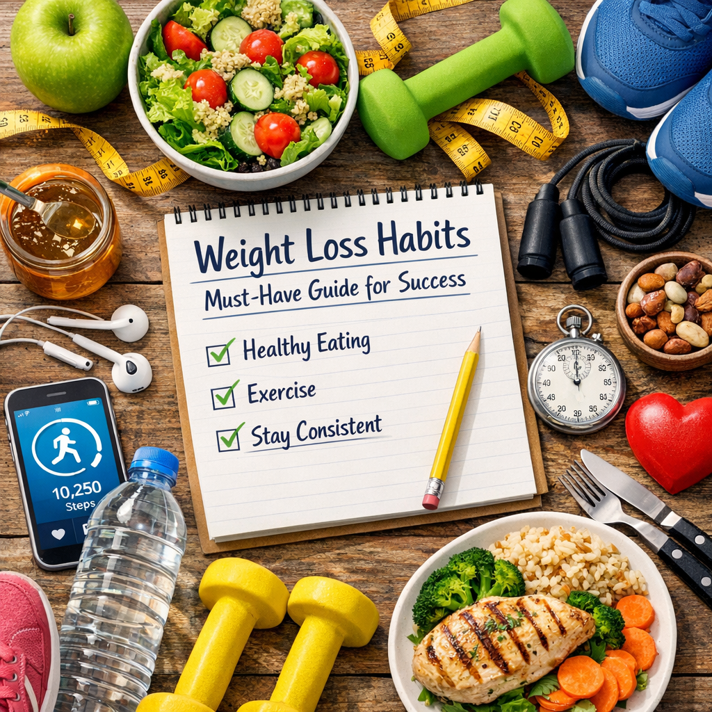 Illustration of What to Know About Weight Loss Habits: Must-Have Guide for Success