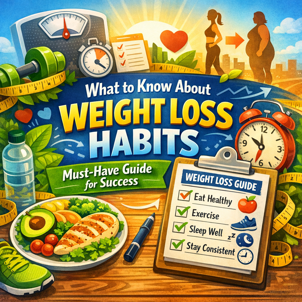 Illustration of What to Know About Weight Loss Habits: Must-Have Guide for Success