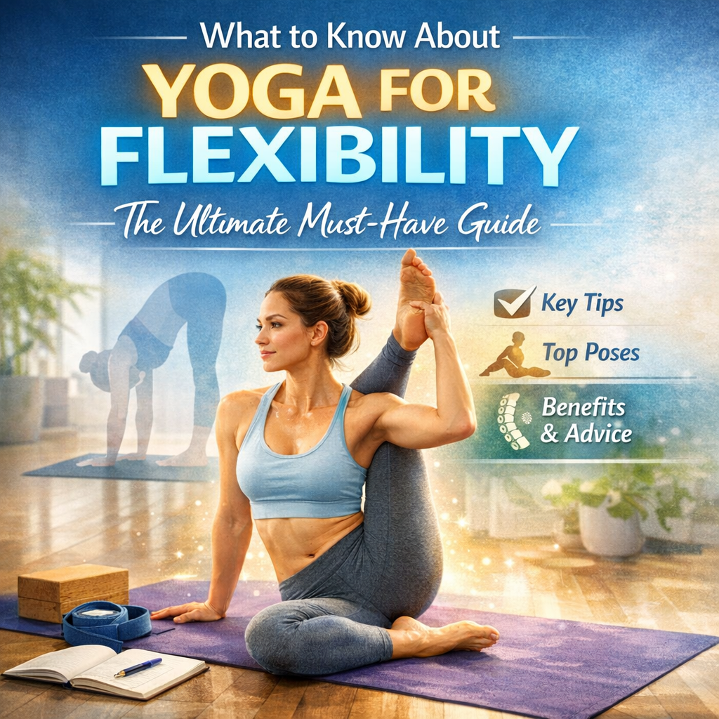 Illustration of What to Know About Yoga for Flexibility: The Ultimate Must-Have Guide